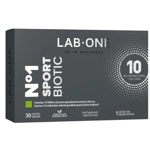 LAB ONE - SportBiotic - 30 kapsułek